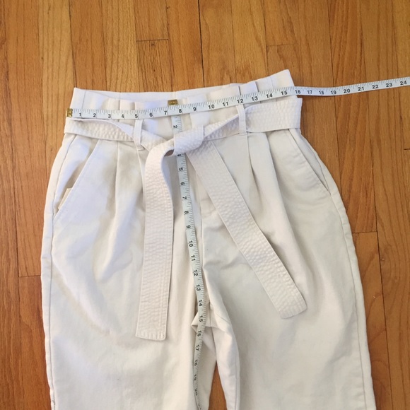 A New Day Paperbag Cropped Pants - Picture 3 of 7